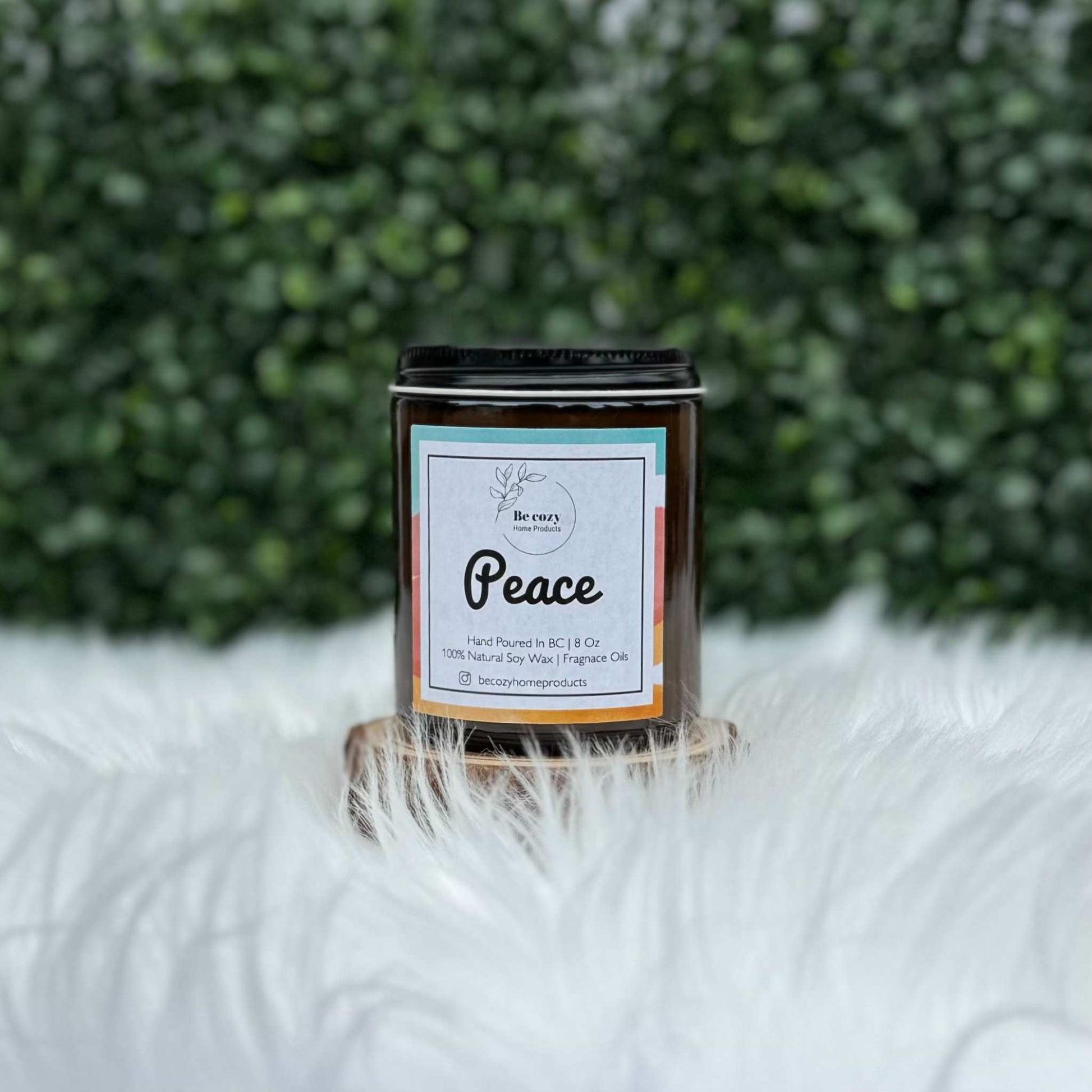 BeCozy Home Products Peace - Soy Wax Candle