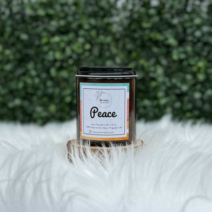 BeCozy Home Products Peace - Soy Wax Candle