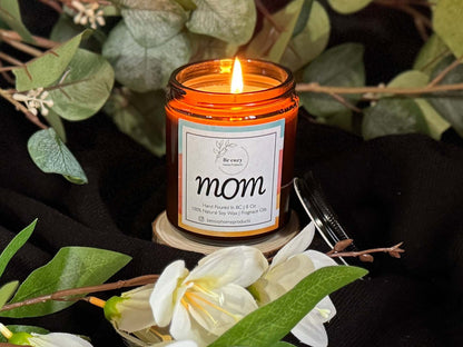 BeCozy Home Products MOM - Soy Wax Candle