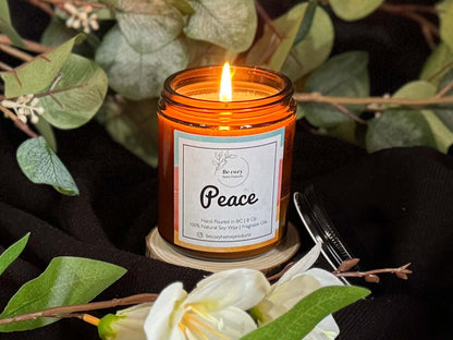 BeCozy Home Products Peace - Soy Wax Candle