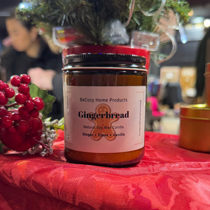 Gingerbread Soy Wax Candle