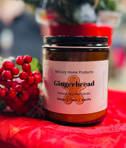 Gingerbread Soy Wax Candle